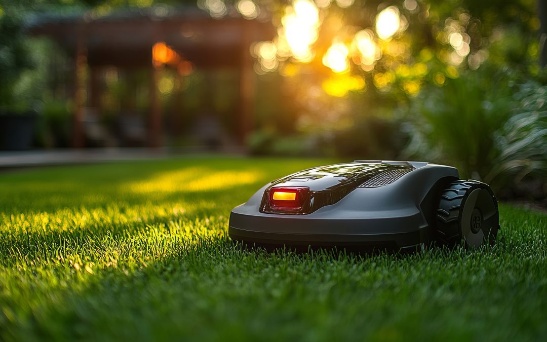 robot de tonte pour l'entretien de la pelouse